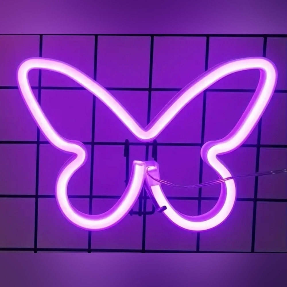Butterfly Neon Sign - Picture 3 of 3